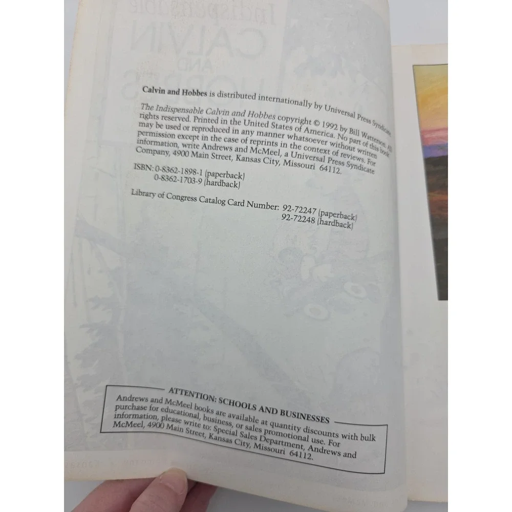The Indispensable Calvin and Hobbes: A Calvin and Hobbes Treasury
